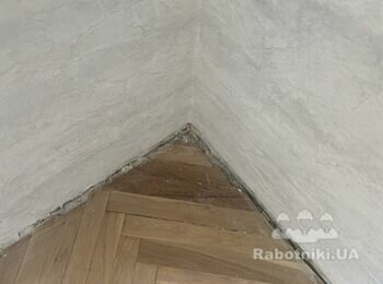 Установка плінтуса