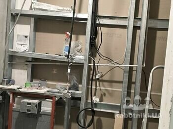 Работы по гипсокартону