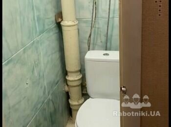 Малярні роботи у ванній, туалеті та великій кімнаті (Троєщина)