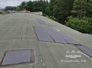 Ремонт даху, єврорубіроїд