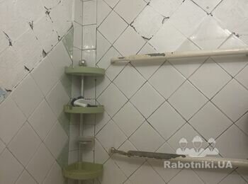 Демонтаж плитки у ванній, обробка стін, встановлення настінних панелей