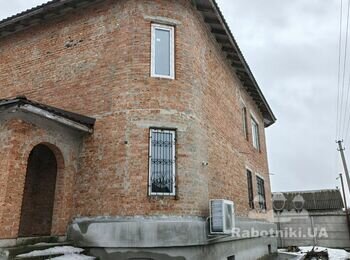 Фасад на приватний будинок 400 м.кв.