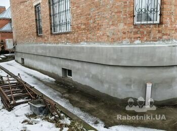 Фасад на приватний будинок 400 м.кв.