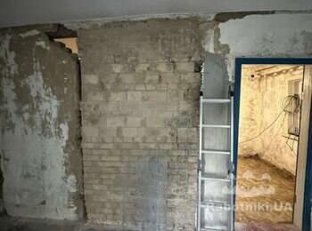 Ручна штукатурка стін старого будинку в селі (с. Шпендівка), 200 кв.м