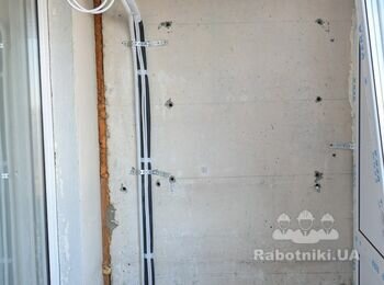 Внутрішнє оздоблення та ремонт двох балконів під ключ (після встановле