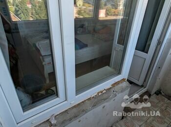 Внутрішнє оздоблення та ремонт двох балконів під ключ (після встановле