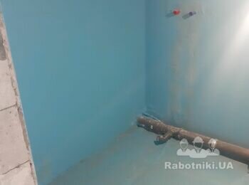 Укладка плитки на пол та стіни, виготовлення душового піддону та інше