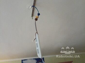 Установка на новый светильник