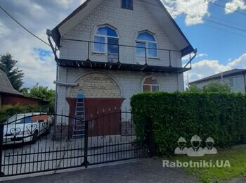 Утепление фасада 210 кв.м. Частный дом.