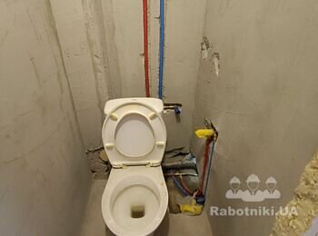 Вкладання плитки в сан вузлах