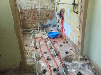 Ремонт вхідної групи та ванної кімнати приватного будинку