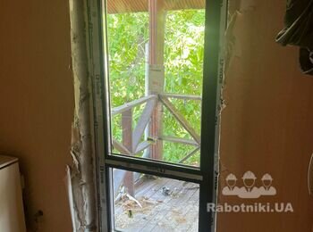 Штукатурка укосів