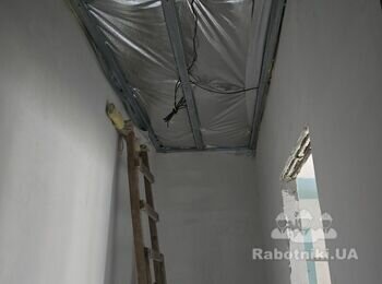 Внутрішні оздоблювальні роботи. Стіни, повала