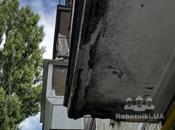 Ремонт балконной плиты