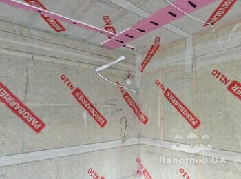 Монтаж фальш стін з ГКЛ, каркасный будинок, 600м/мп