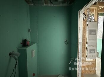 Укладка керамогранита в санузле и на террасе