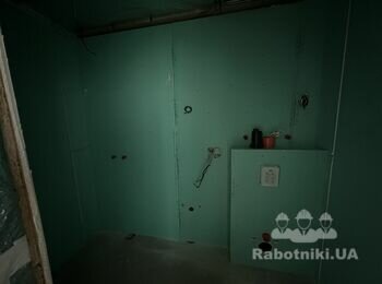 Укладка керамогранита в санузле и на террасе