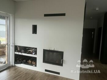Укласти 6м2 травертину цеглинка скол