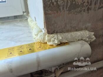 Гипсокартонные откосы после установки пвх окон