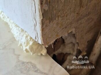 Гипсокартонные откосы после установки пвх окон