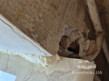 Гипсокартонные откосы после установки пвх окон