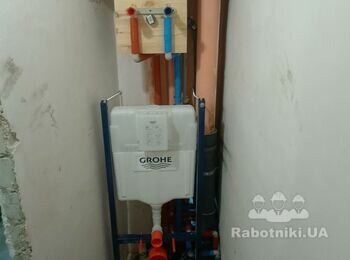 Вкладання плитки та монтаж коробу