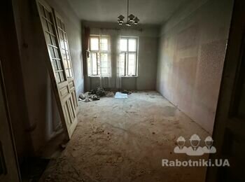 Штукатурні та малярні роботи, чорнова кладка стін, стяжка