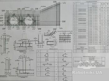 Влаштування монолітних конструкцій (140 м3)
