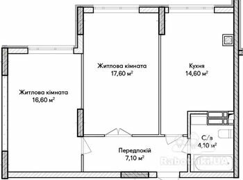 Демонтаж підлоги площею 60 кв.м, товщиною 10 см