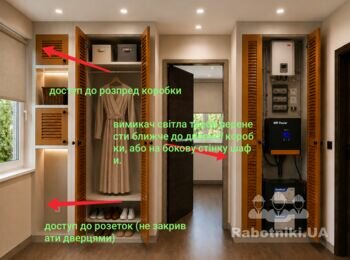 Виготовлення шафи.