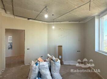 Укладання ламінату 31 кв.м. в новій квартирі