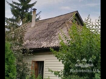 Заміна даху, стара хата 6*8 десь 75м кв