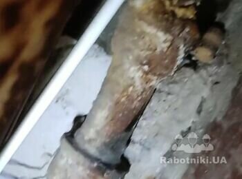Заміна внутрішньої відвідної чавунної каналізації