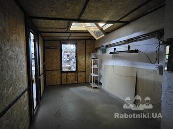 Гіпсокартонні роботи, шпаклівка та покраска (с. Проліски)