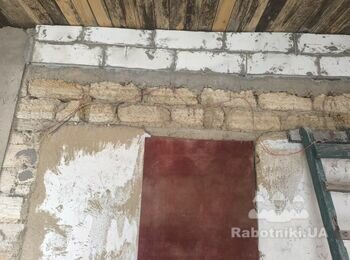 Штукатурка кривой поверхности по маячкам