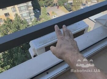Демонтаж кондиціонера і монтаж нового в квартирі