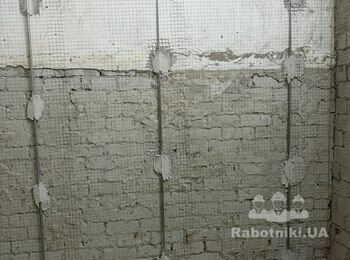 Ремонт помещения раздевалки с душевой 60м2