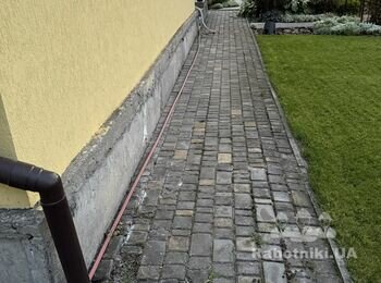 Укладка плитки Старый город до 30 м по прямой, демонтаж старой плитки