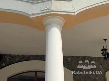 Малярні роботи по фасаду 100 кв. м (пог. м) в Романкові