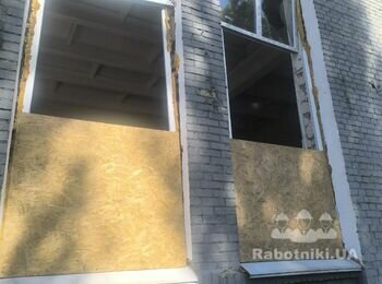 Потрібно закласти віконні проєми!!!