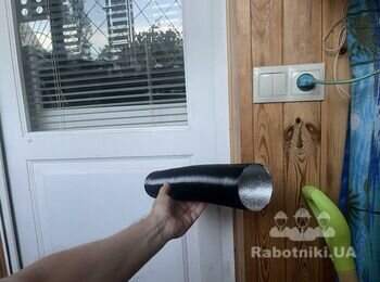 Алмазное бурение (3 отверстия) + монтаж выхлопа дизельного отопителя.