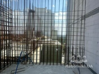Арматурні роботи на моноліті, Київ