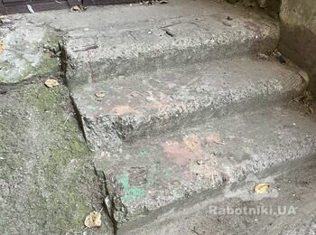 Пандус из существующей лестницы