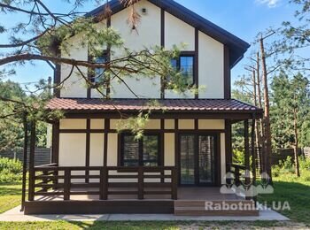 Реконструкція, утеплення та підшивка стелі тераси/ґанку під ключ
