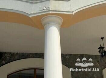 Малярні роботи (фасадні роботи) 100 пог. м в Романкові