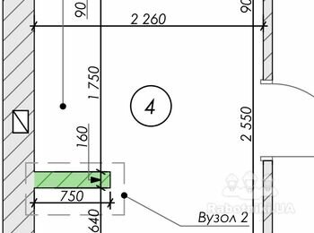 Монтаж перегородки з газоблоку