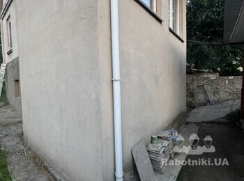 Утеплення пінопластом 140кв з покраскою. Можливо зразу зробити підшиву