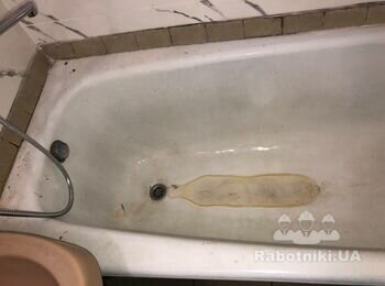 ТРОЄЩИНА Покрити акрилом ванну, демонтаж та встановлення раковини