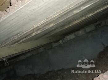 Капітальний ремонт підлоги 40 кв.м. в будинку с.Власівка Київська обл.