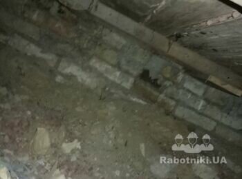 Капітальний ремонт підлоги 40 кв.м. в будинку с.Власівка Київська обл.